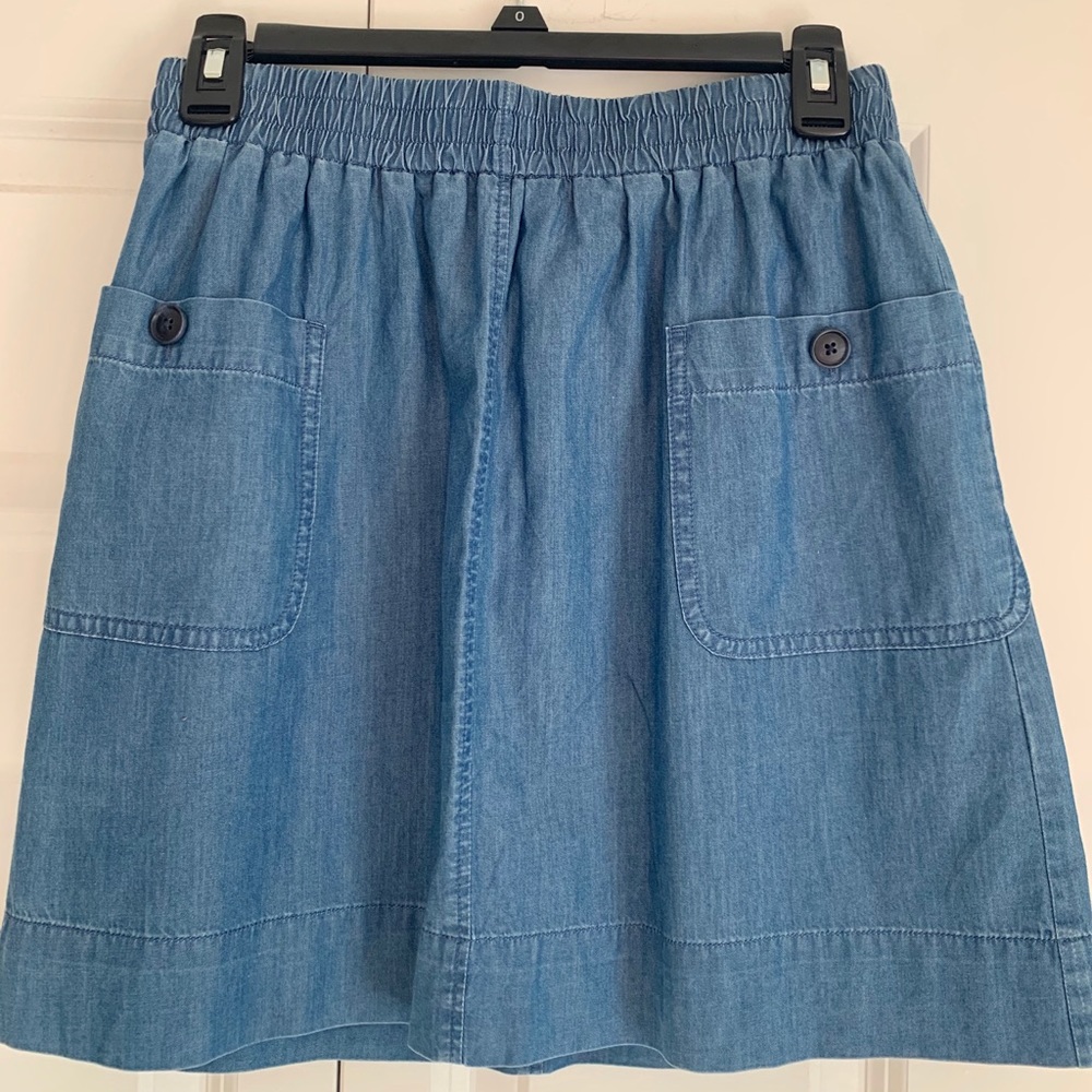 Chambray J.Crew Skirt